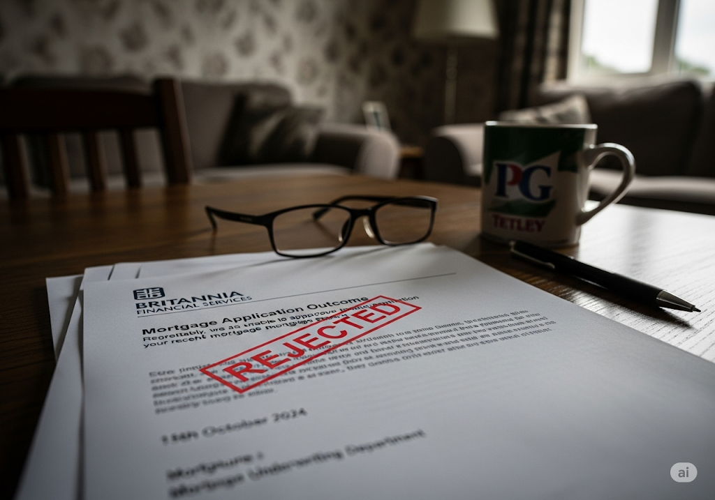 A rejected mortgage application